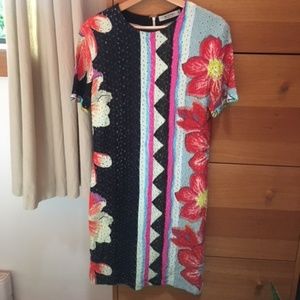 ETRO Dress size 6 US(EU 42) floral/geometric
